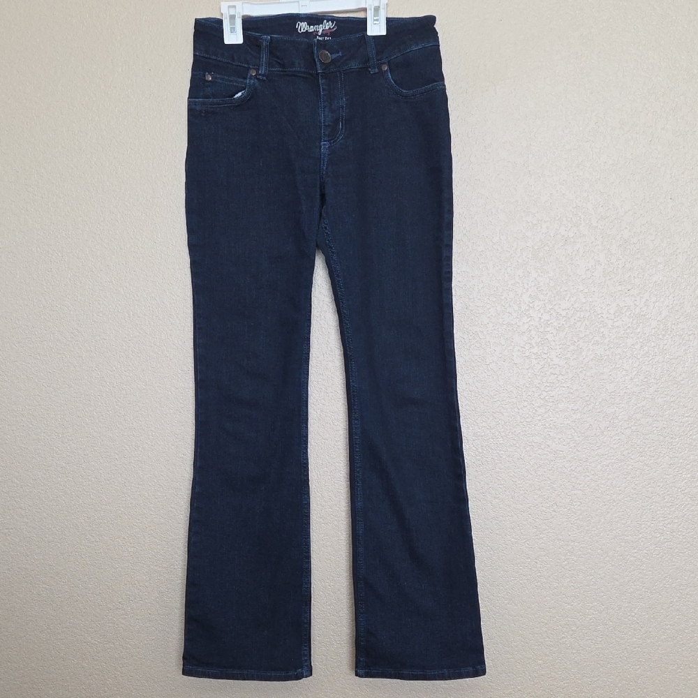 Wrangler Women's Deep Indigo Boot Cut Jeans